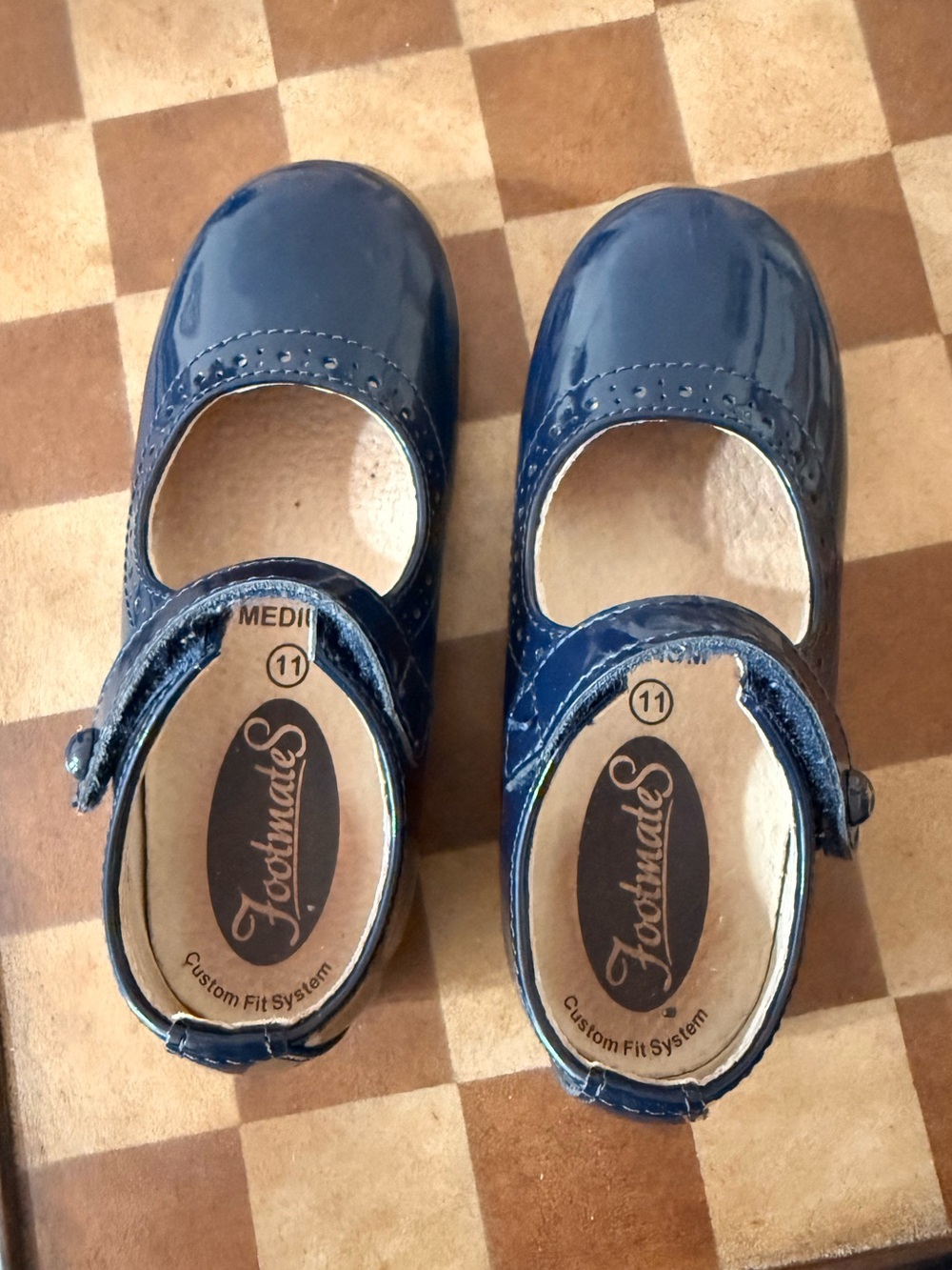 Footmates Patent Leather Mary Jane Girls Shoes
